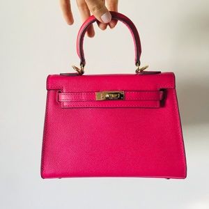 Hermés Mini Kelly Pink Handbag